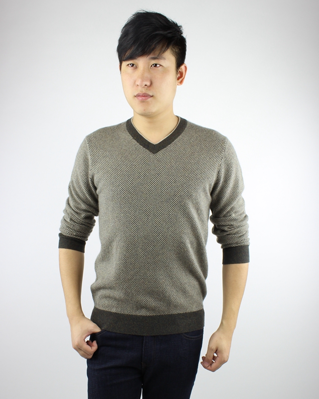 巴黎世家 barishidi商务休闲男装羊绒衫ca23511