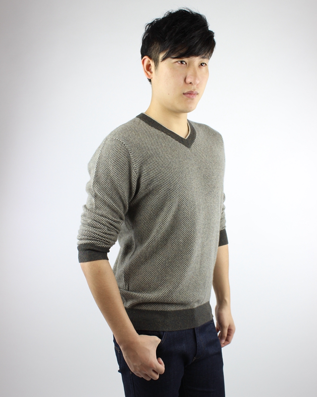 巴黎世家 barishidi商务休闲男装羊绒衫ca23511